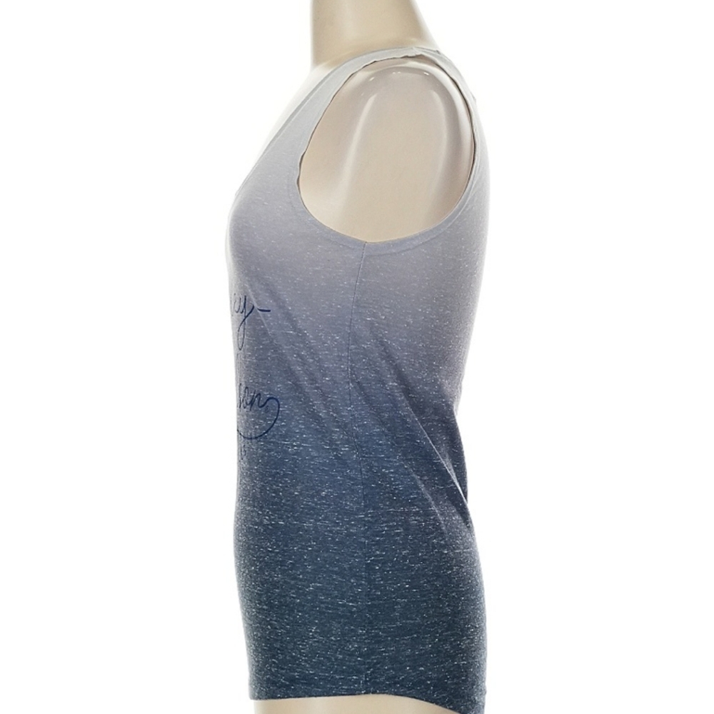 Harley-Davidson Gray and Blue Fitted Tank Top - Picture 4 of 6